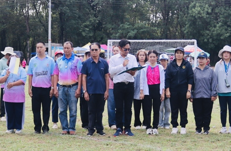 พิธีเปิดการแข่งขันกีฬาฟุตบอล 7 คนอุดมทรัพย์ ประจำปี พ.ศ.2569