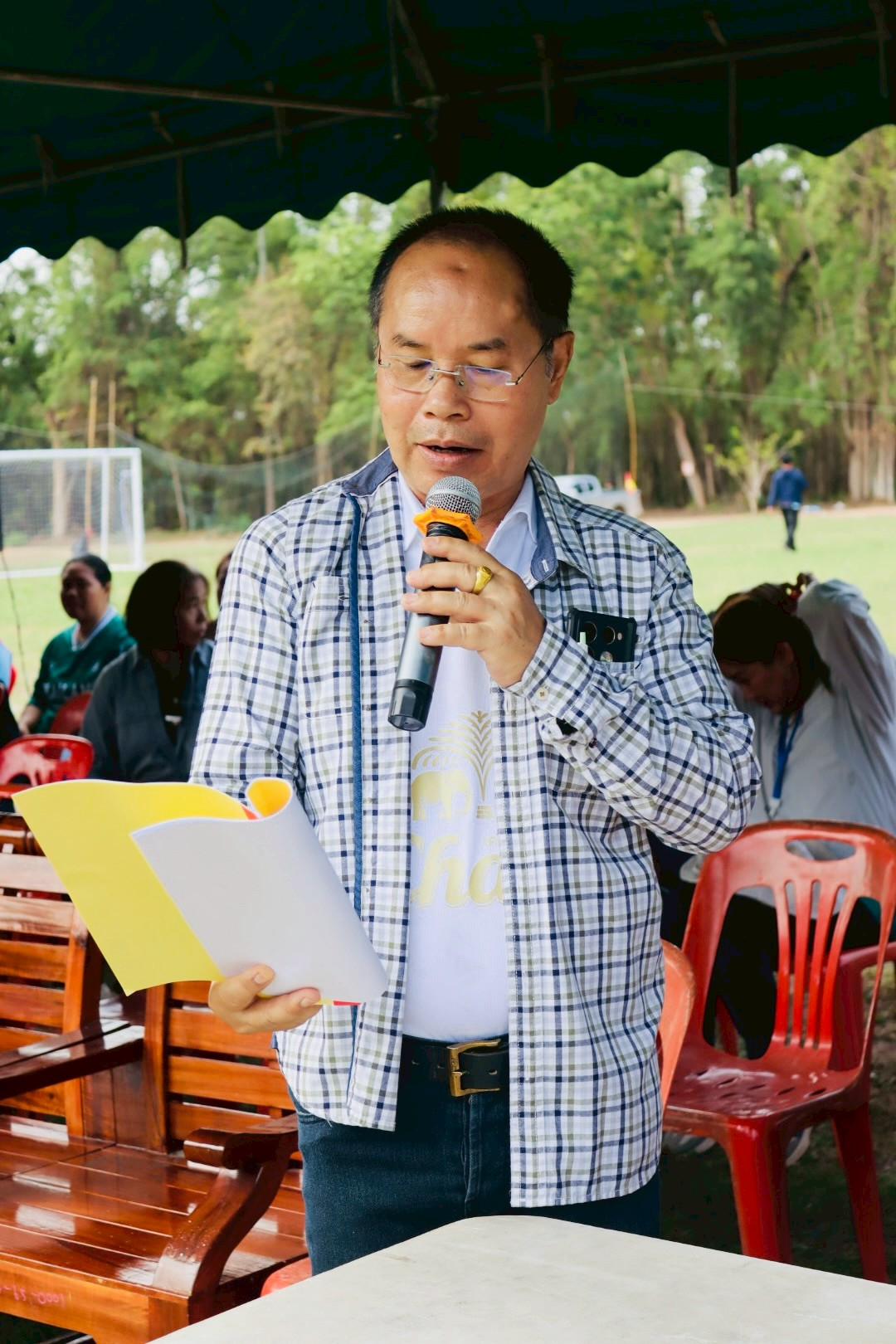 พิธีเปิดการแข่งขันกีฬาฟุตบอล 7 คนอุดมทรัพย์ ประจำปี พ.ศ.2569