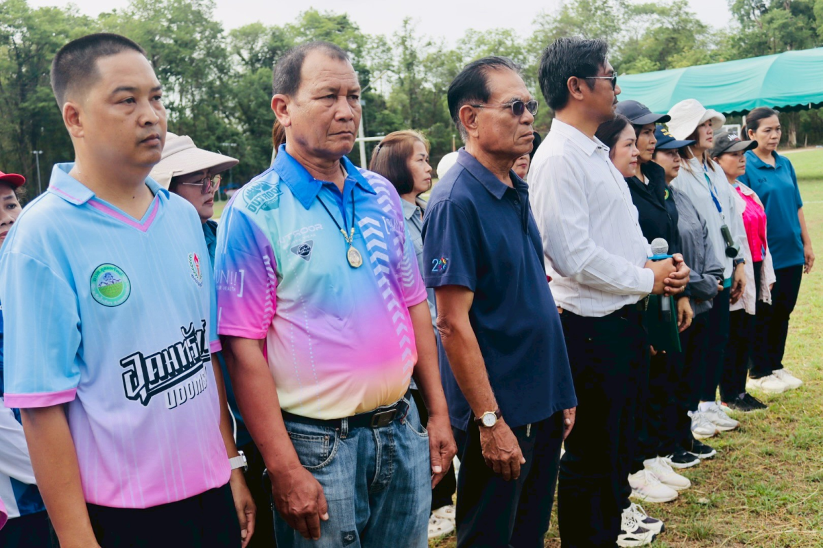 พิธีเปิดการแข่งขันกีฬาฟุตบอล 7 คนอุดมทรัพย์ ประจำปี พ.ศ.2569
