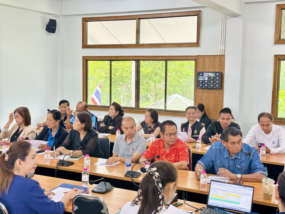 ประชุมคณะกรรมการกองทุนการกุศลย่าโมอำเภอวังน้ำเขียว ครั้งที่ 3 /2569 