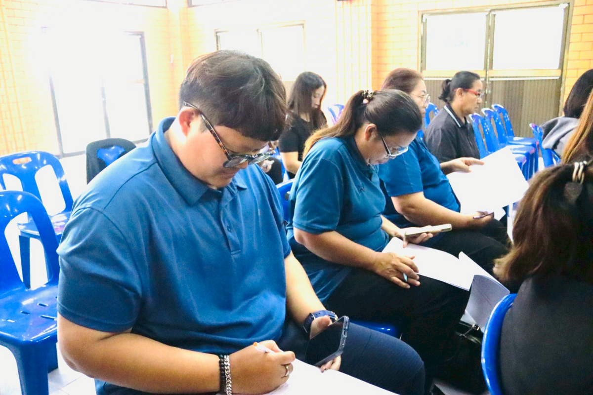 รประชุมคณะกรรมการศูนย์พัฒนาเด็กเล็กอุดมทรัพย์จำนวน 4 ศูนย์ 