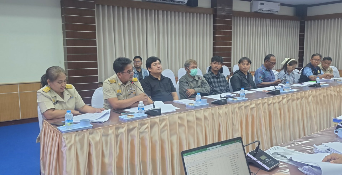 ประชุมสำรวจกลุ่มเปราะบางหรือผู้ยากไร้ที่มีที่อยู่อาศัยไม่มั่นคง ประชุมผ่านระบบออนไลน์ 
