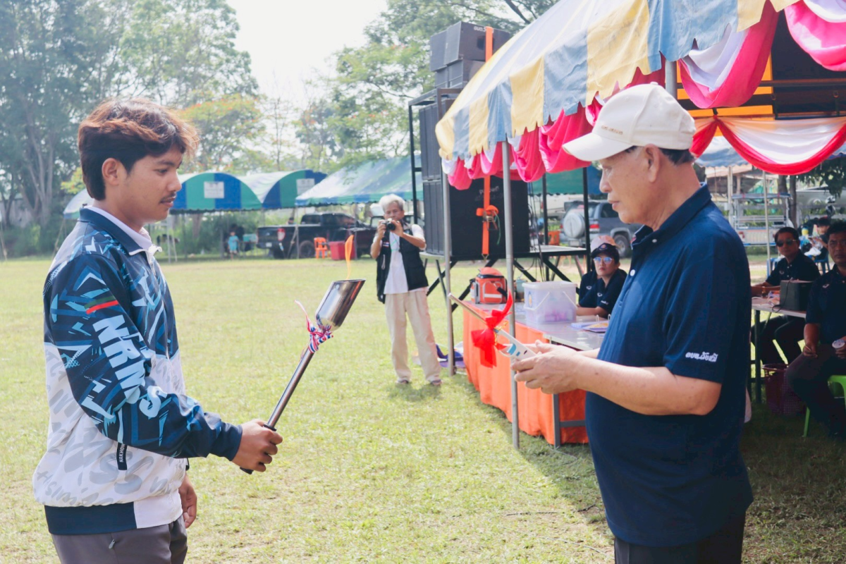 ร่วมเป็นเกียรติในพิธีเปิดโครงการแข่งขันกีฬาต้านภัยยาเสพติดประจำปีงบประมาณ 2569