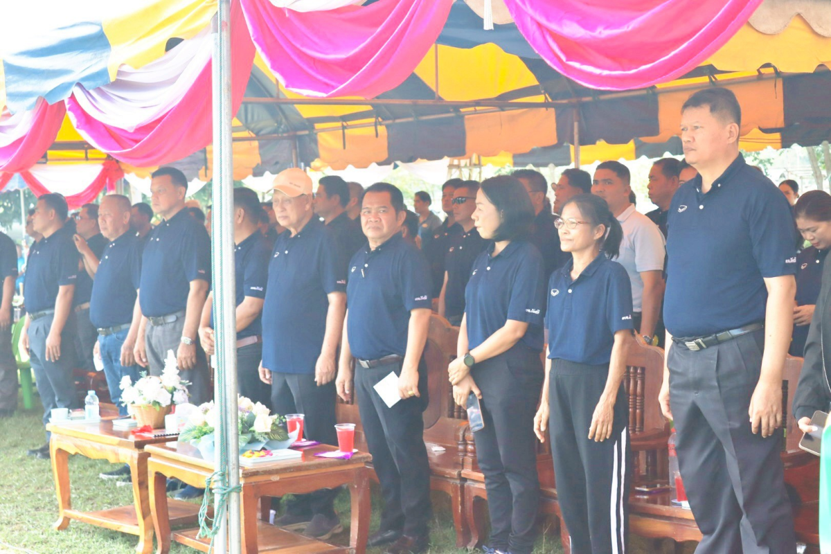 ร่วมเป็นเกียรติในพิธีเปิดโครงการแข่งขันกีฬาต้านภัยยาเสพติดประจำปีงบประมาณ 2569