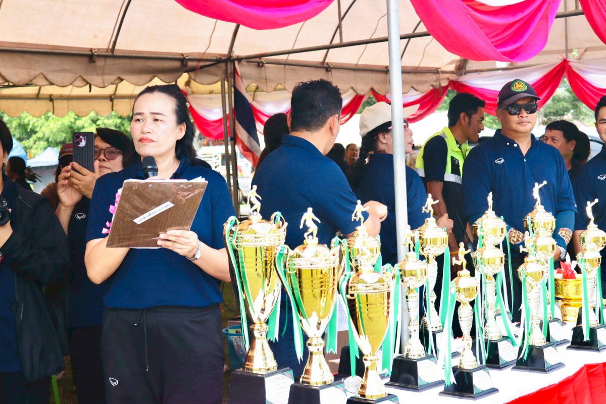 ร่วมเป็นเกียรติในพิธีเปิดโครงการแข่งขันกีฬาต้านภัยยาเสพติดประจำปีงบประมาณ 2569