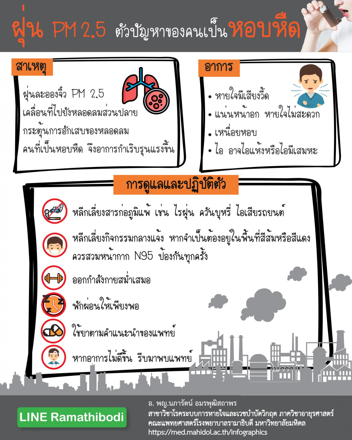 ประชาสัมพันธ์ แนวทางรับมือและป้องกันฝุ่น PM2.5 และรณรงค์ร่วมใจหยุดเผา