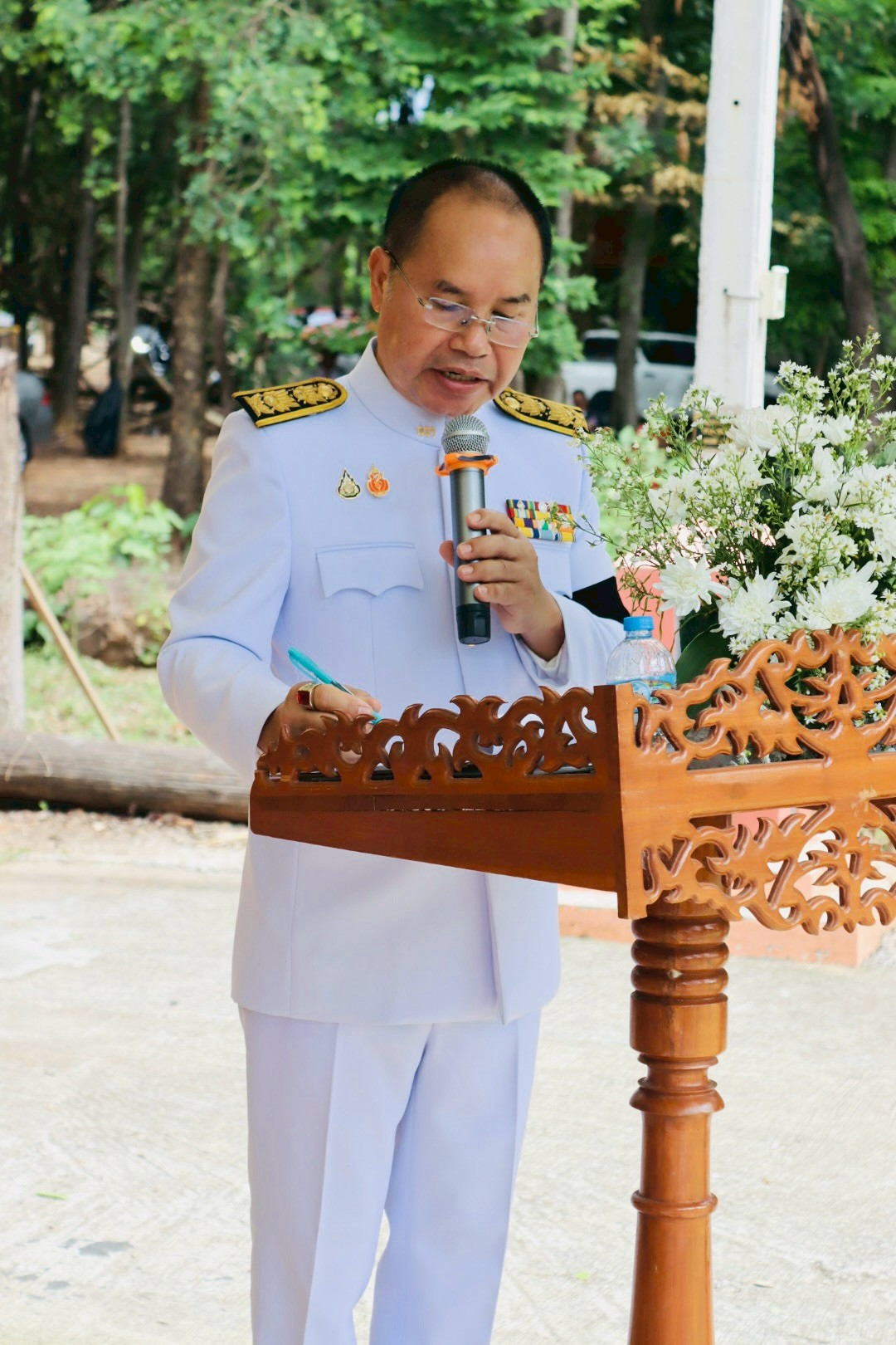 พิธีบำเพ็ญกุศลและพระราชทานเพลิงศพ ท่านพระครูเกษมศาสนกิจ (สาน เขมวีโร)