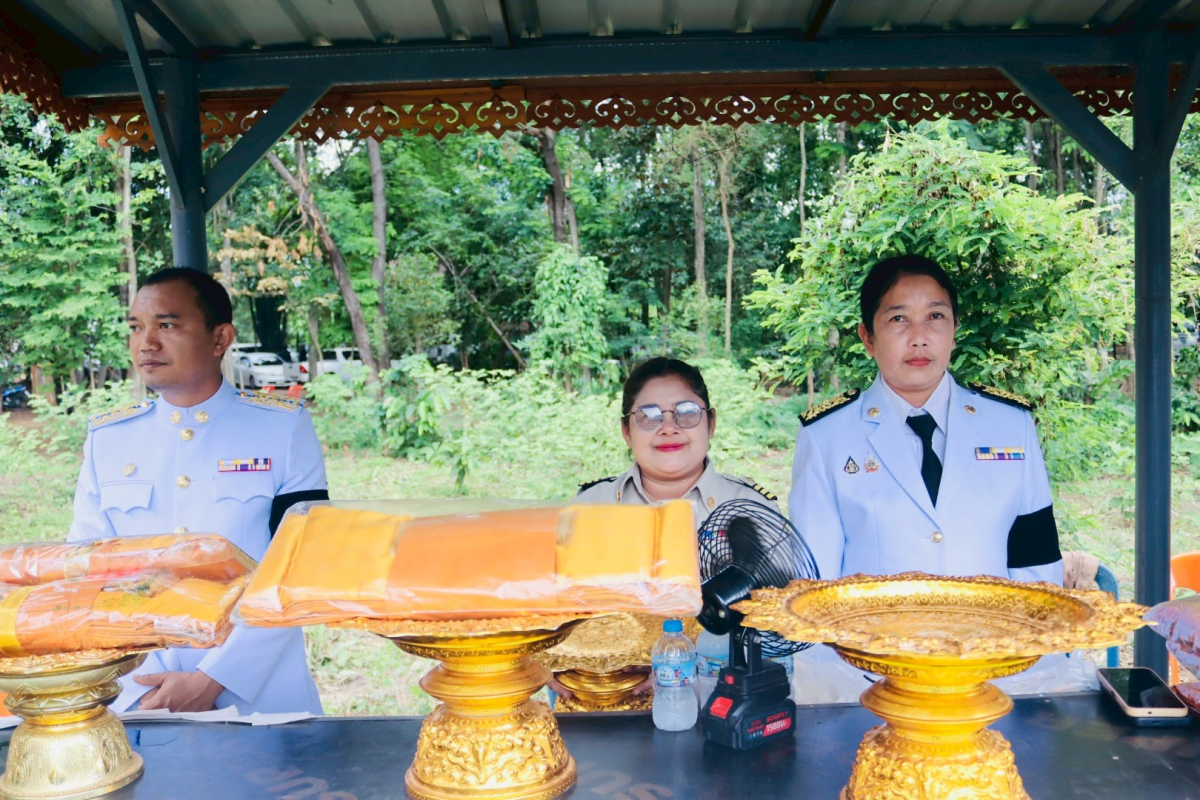 พิธีบำเพ็ญกุศลและพระราชทานเพลิงศพ ท่านพระครูเกษมศาสนกิจ (สาน เขมวีโร)