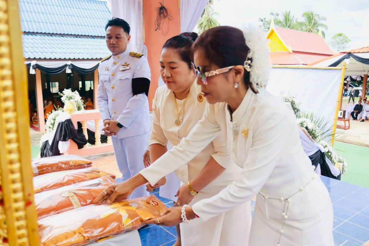พิธีบำเพ็ญกุศลและพระราชทานเพลิงศพ ท่านพระครูเกษมศาสนกิจ (สาน เขมวีโร)