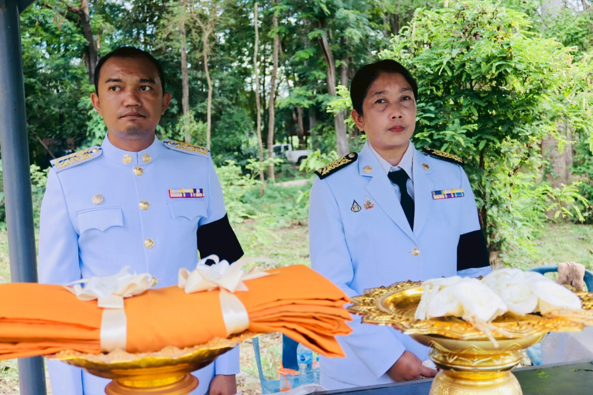 พิธีบำเพ็ญกุศลและพระราชทานเพลิงศพ ท่านพระครูเกษมศาสนกิจ (สาน เขมวีโร)