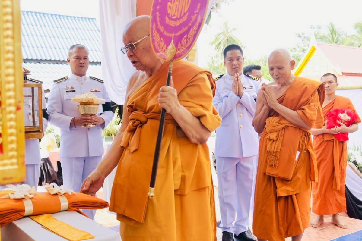 พิธีบำเพ็ญกุศลและพระราชทานเพลิงศพ ท่านพระครูเกษมศาสนกิจ (สาน เขมวีโร)