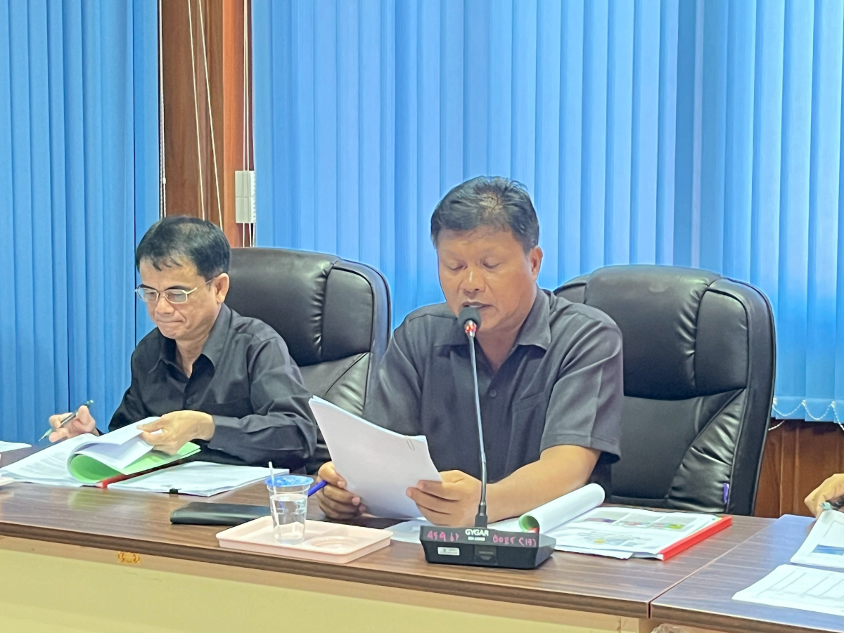 ประชุมคณะกรรมการช่วยเหลือประชาชนขององค์การบริหารส่วนตำบลอุดมทรัพย์ ประจำปีพ.ศ.2569