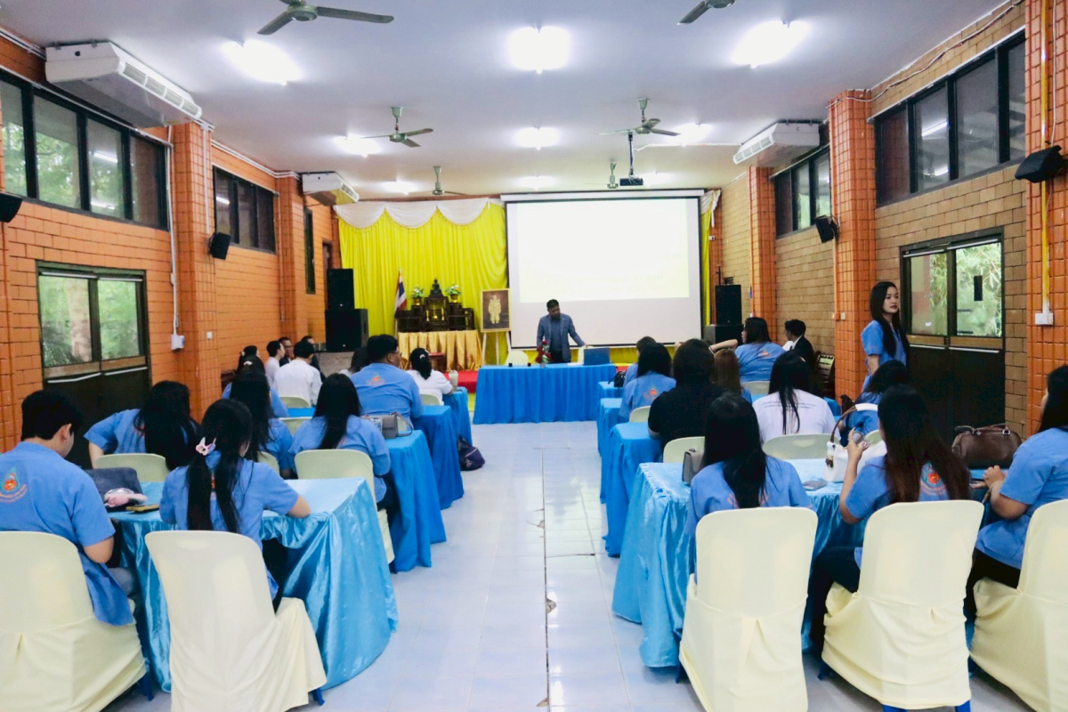 ต้อนรับคณะศึกษาดูงานจากคณาจารย์และนักศึกษา คณะมนุษยศาสตร์และสังคมศาสตร์ มหาวิทยาลัยราชภัฏมหาสารคาม