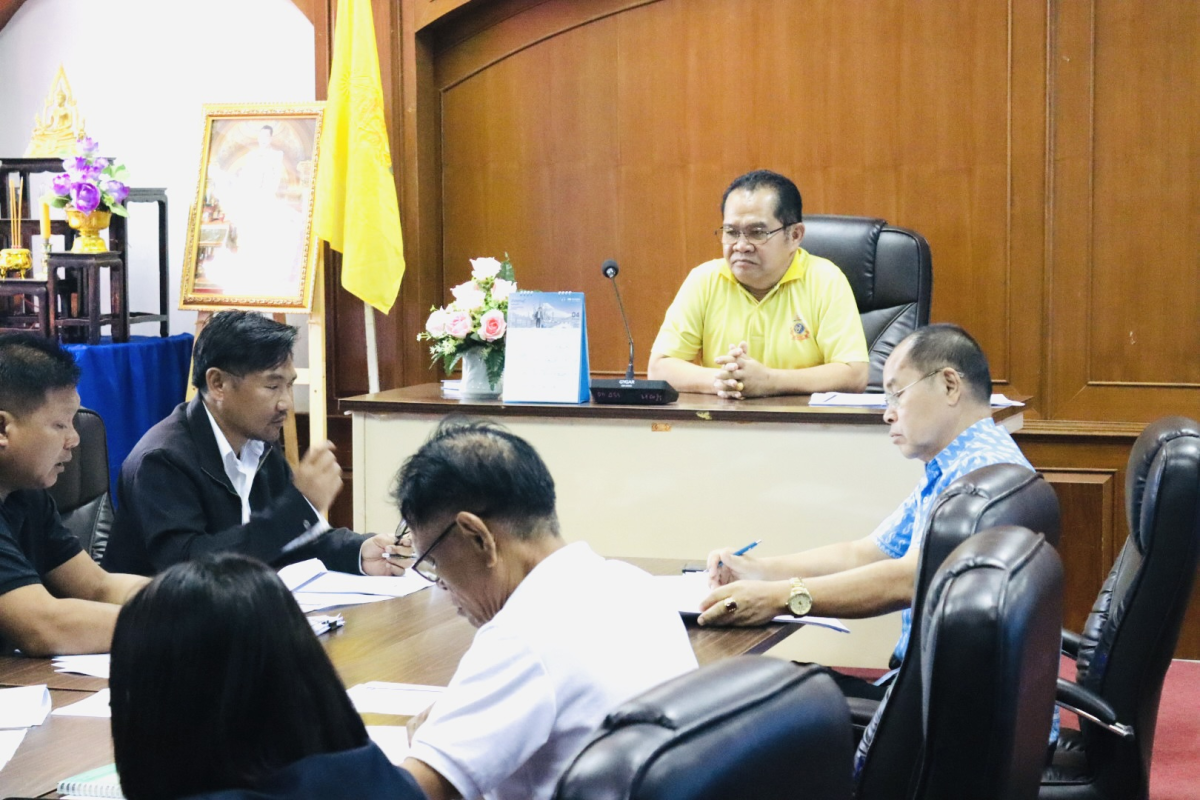 ประชุมหัวหน้าส่วนราชการฯ อบต.อุดมทรัพย์ ประจำเดือนพฤษภาคม   2569