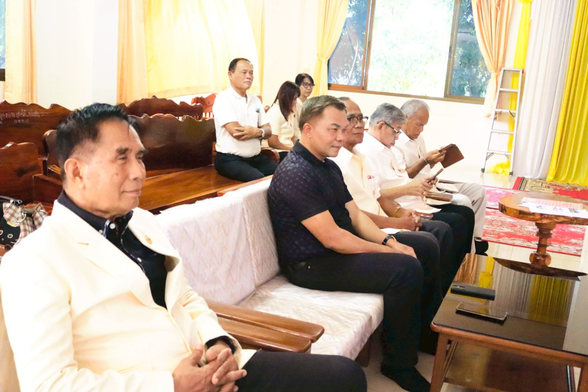 ต้อนรับคณะศึกษาดูงานจากโรงเรียนผู้สูงอายุ องค์การบริหารส่วนตำบลโพนงาม อ.บุณฑริก จ.อุบลราชธานี 