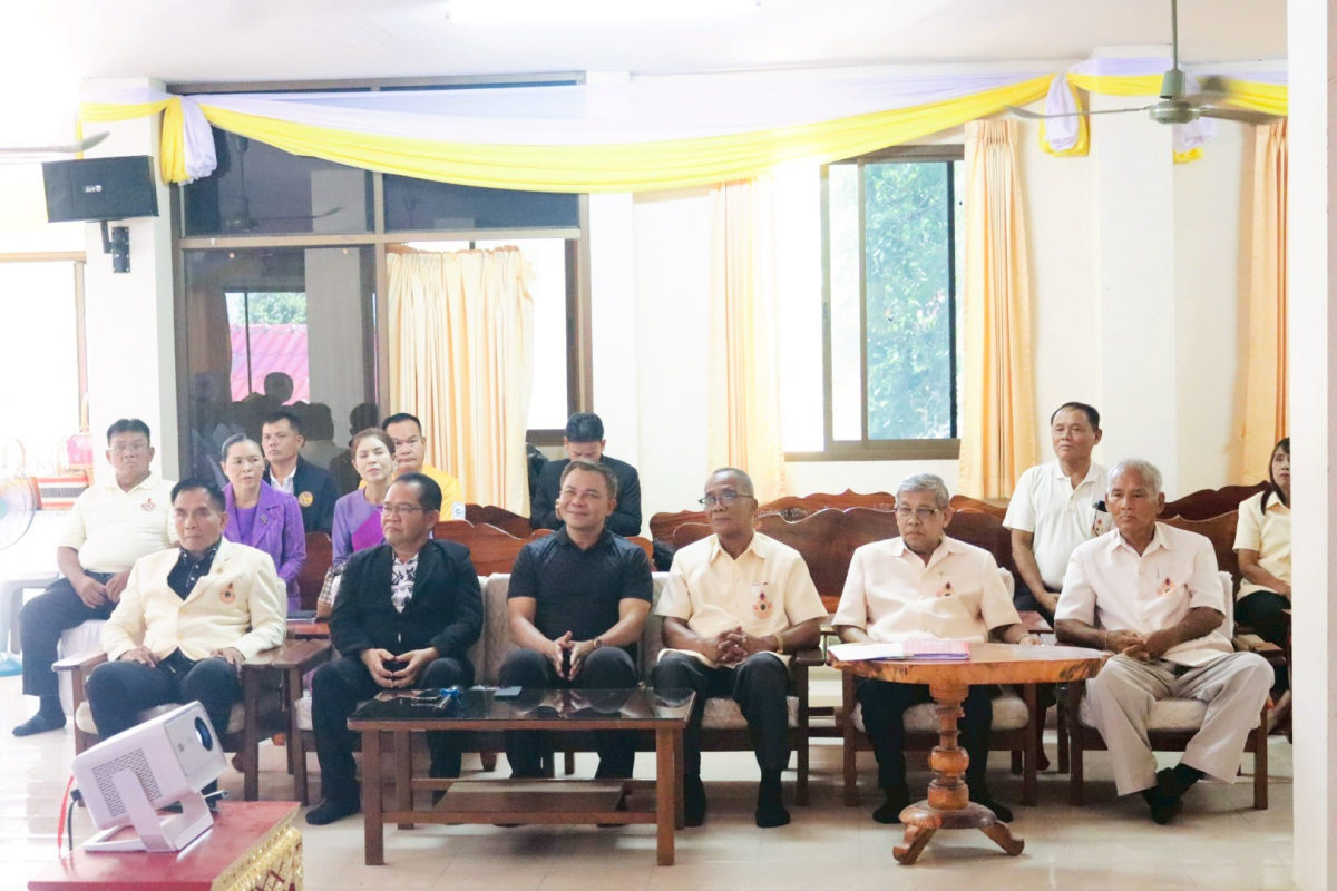 ต้อนรับคณะศึกษาดูงานจากโรงเรียนผู้สูงอายุ องค์การบริหารส่วนตำบลโพนงาม อ.บุณฑริก จ.อุบลราชธานี 