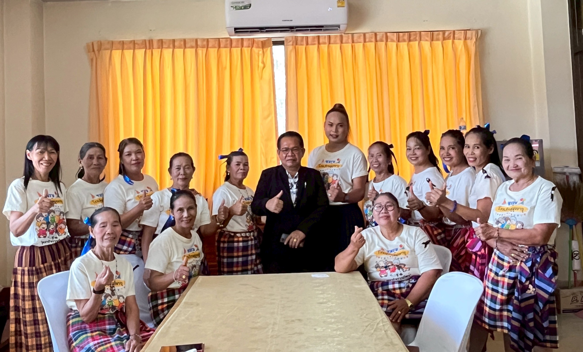 ต้อนรับคณะศึกษาดูงานจากโรงเรียนผู้สูงอายุ องค์การบริหารส่วนตำบลโพนงาม อ.บุณฑริก จ.อุบลราชธานี 