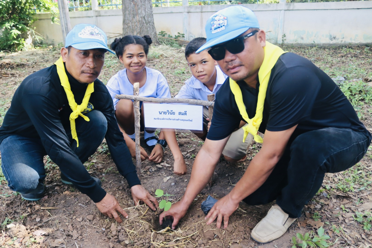 โครงการทำความดีถวายเป็นพระราชกุศล สมเด็จพระนางเจ้าฯพระบรมราชินี บ้านหัวเขาทอง- หนองแวง