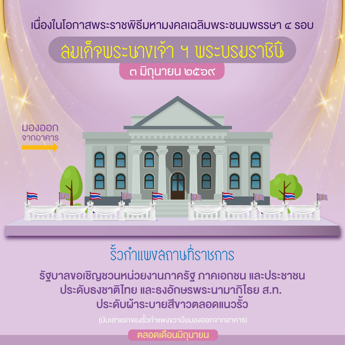 องค์การบริหารส่วนตำบลเอุดมทรัพย์ ร่วมจัดตกแต่งโต๊ะหมู่บูชา และดำเนินการติดตั้งป้ายไวนิลขนาดใหญ่ 
