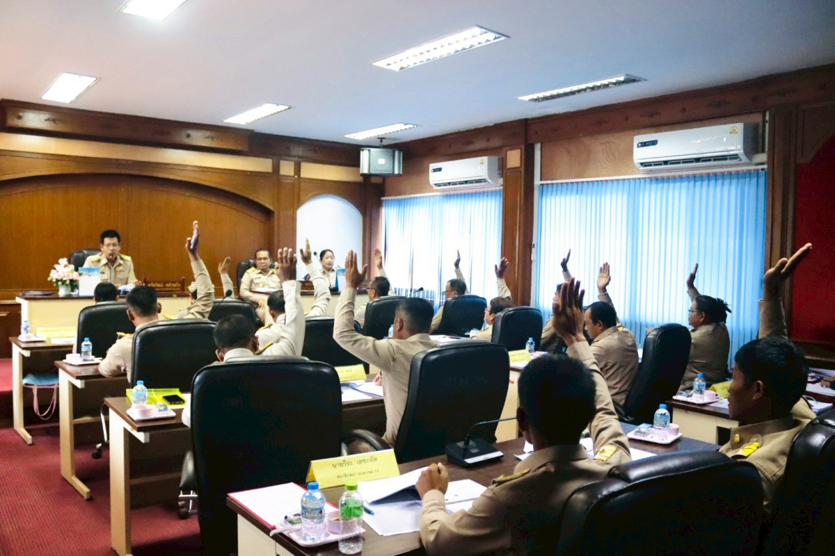 ประชุมสภาองค์การบริหารส่วนตำบลอุดมทรัพย์ สมัยสามัญ สมัยที่ 2 ครั้งที่ 1/2569 