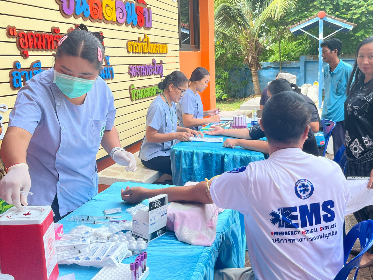 โรงพยาบาลวังน้ำเขียว ตรวจคัดกรองไวรัสตับอักเสบ บีและซี 