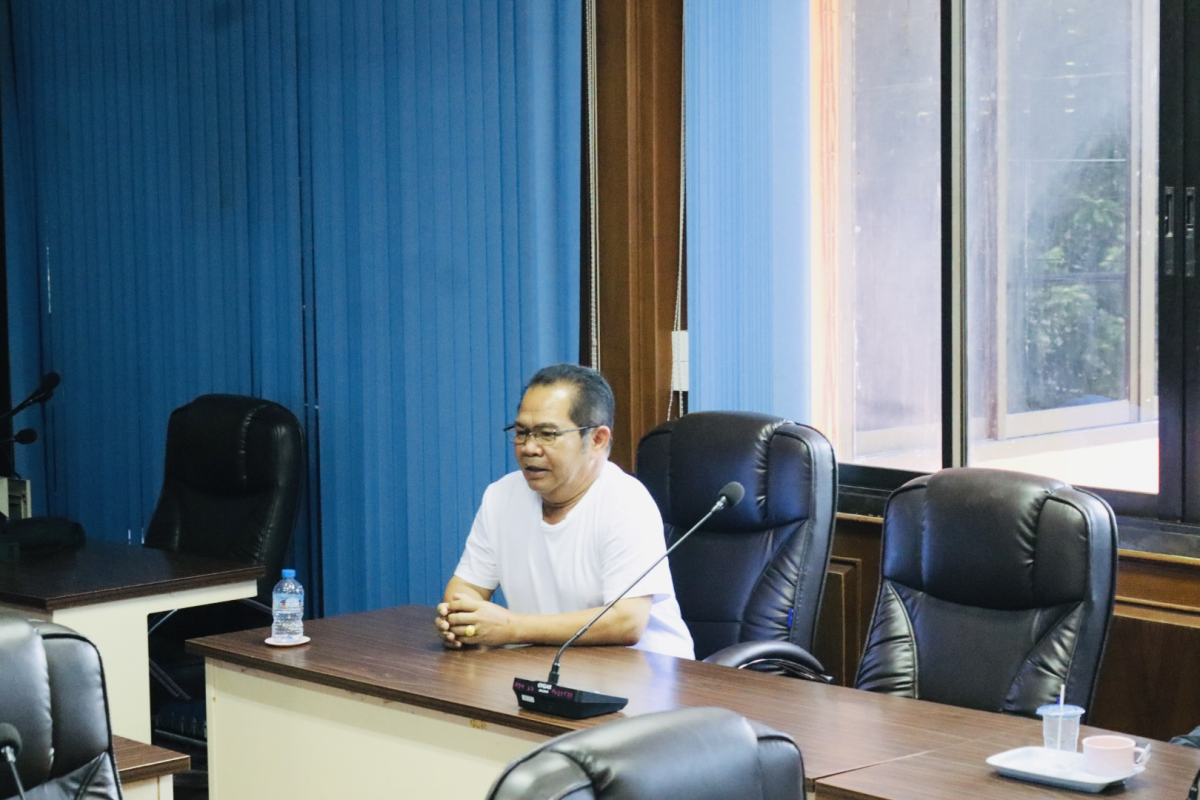 ประชุมการบริหารจัดการน้ำและถนนเลียบคลองลำเชียงสา
