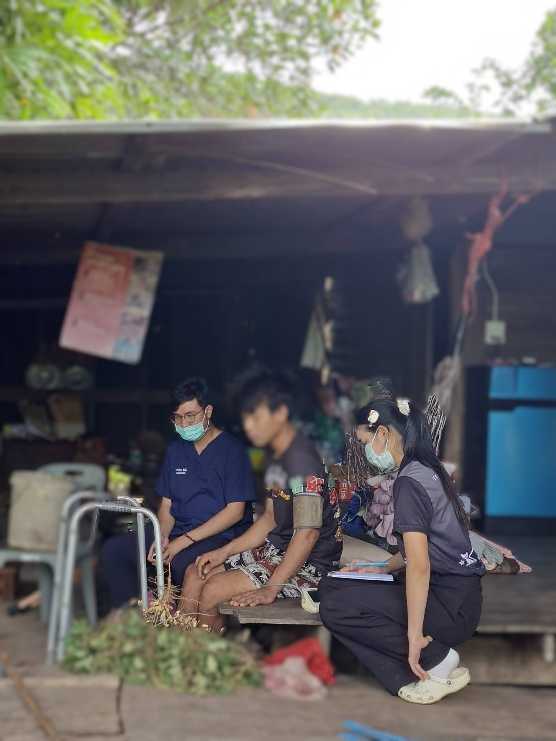 โครงการเยี่ยมบ้านผู้สูงอายุ ผู้พิการและผู้ป่วย IMC ของ อบต อุดมทรัพย์