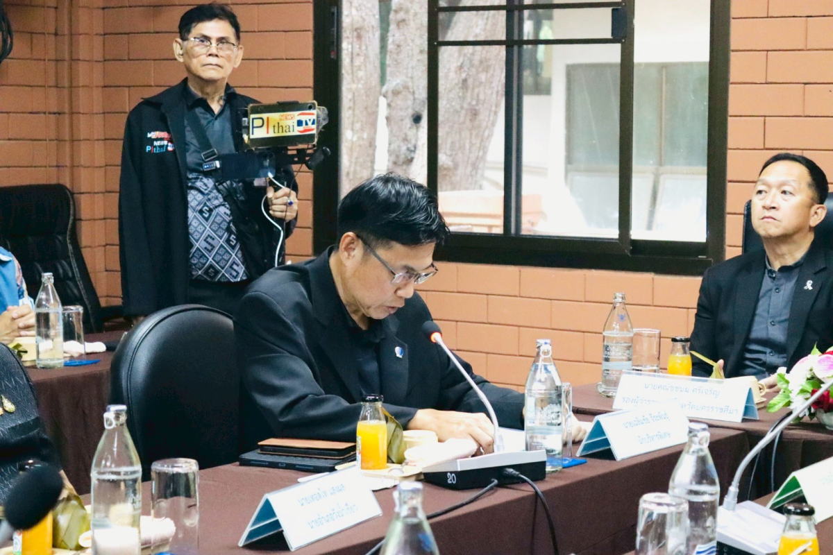 โครงการสมาชิกวุฒิสภาพบประชาชนกลุ่มภาคตะวันออกเฉียงเหนือ (ตอนล่าง) ในโอกาสลงพื้นที่แลกเปลี่ยนข้อมูลและรับฟังความคิดเห็น ณ สถานีวิจัยสิ่งแวดล้อมสะแกราช อำเภอวังน้ำเขียว จังหวัดนครราชสีมา