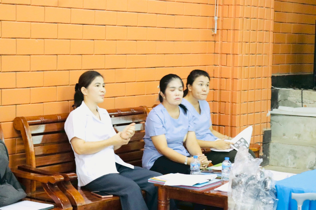 พิธีเปิดโครงการพัฒนาคุณภาพชีวิตผู้สูงอายุและคนพิการร่วมกับภาคีเครือข่ายในชุมชน "การฟื้นฟูสุขภาพผู้สูงอายุที่มีปัญหาการเคลื่อนไหวและคนพิการ อำเภอวังน้ำเขียว" 