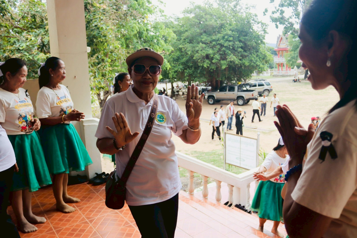  ต้อนรับคณะศึกษาดูงานจากโรงเรียนผู้สูงอายุ องค์การบริหารส่วนตำบลหนองจะบก อ.เมือง จ.นครราชสีมา ในโครงการส่งเสริมพัฒนาคุณภาพชีวิตผู้สูงอายุ ประจำปี พ.ศ.2569