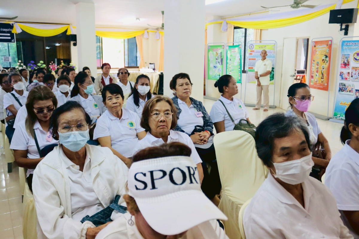  ต้อนรับคณะศึกษาดูงานจากโรงเรียนผู้สูงอายุ องค์การบริหารส่วนตำบลหนองจะบก อ.เมือง จ.นครราชสีมา ในโครงการส่งเสริมพัฒนาคุณภาพชีวิตผู้สูงอายุ ประจำปี พ.ศ.2569
