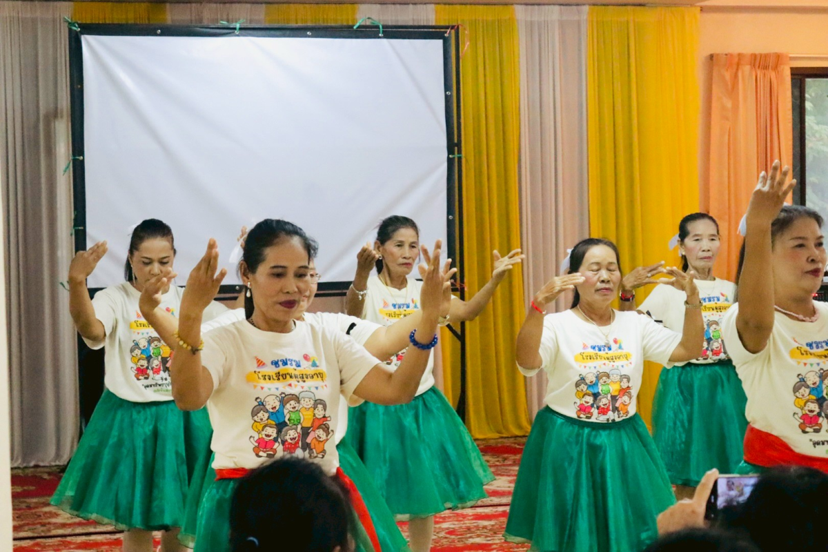  ต้อนรับคณะศึกษาดูงานจากโรงเรียนผู้สูงอายุ องค์การบริหารส่วนตำบลหนองจะบก อ.เมือง จ.นครราชสีมา ในโครงการส่งเสริมพัฒนาคุณภาพชีวิตผู้สูงอายุ ประจำปี พ.ศ.2569