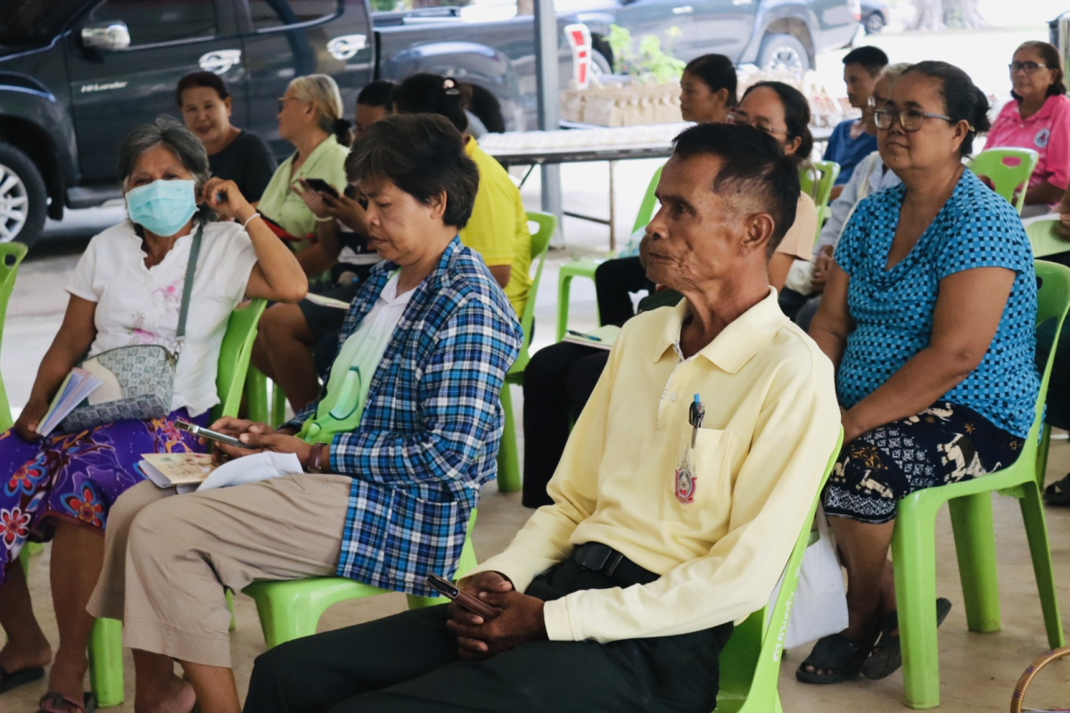 โครงการอบรมหมอหมู่บ้านในพระราชประสงค์ บ้านโนนเหลื่อมและบ้านโนนงิ้ว 