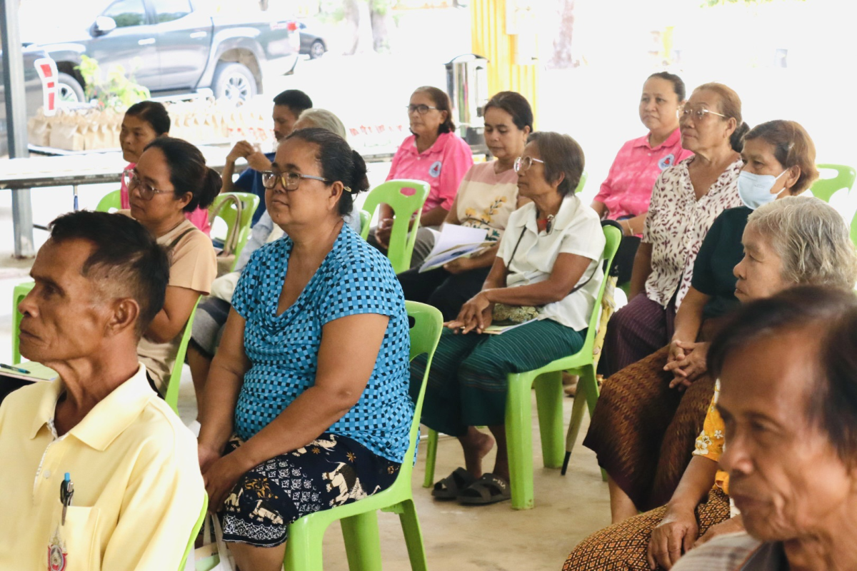 โครงการอบรมหมอหมู่บ้านในพระราชประสงค์ บ้านโนนเหลื่อมและบ้านโนนงิ้ว 