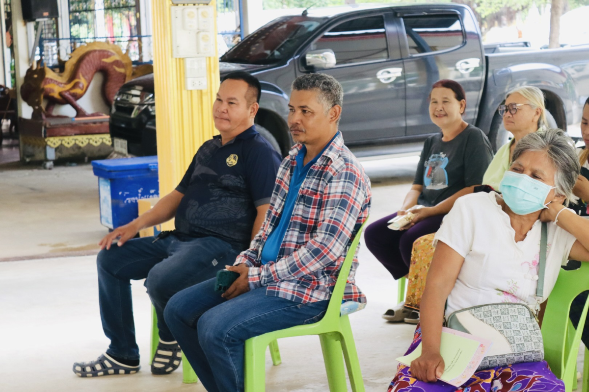 โครงการอบรมหมอหมู่บ้านในพระราชประสงค์ บ้านโนนเหลื่อมและบ้านโนนงิ้ว 