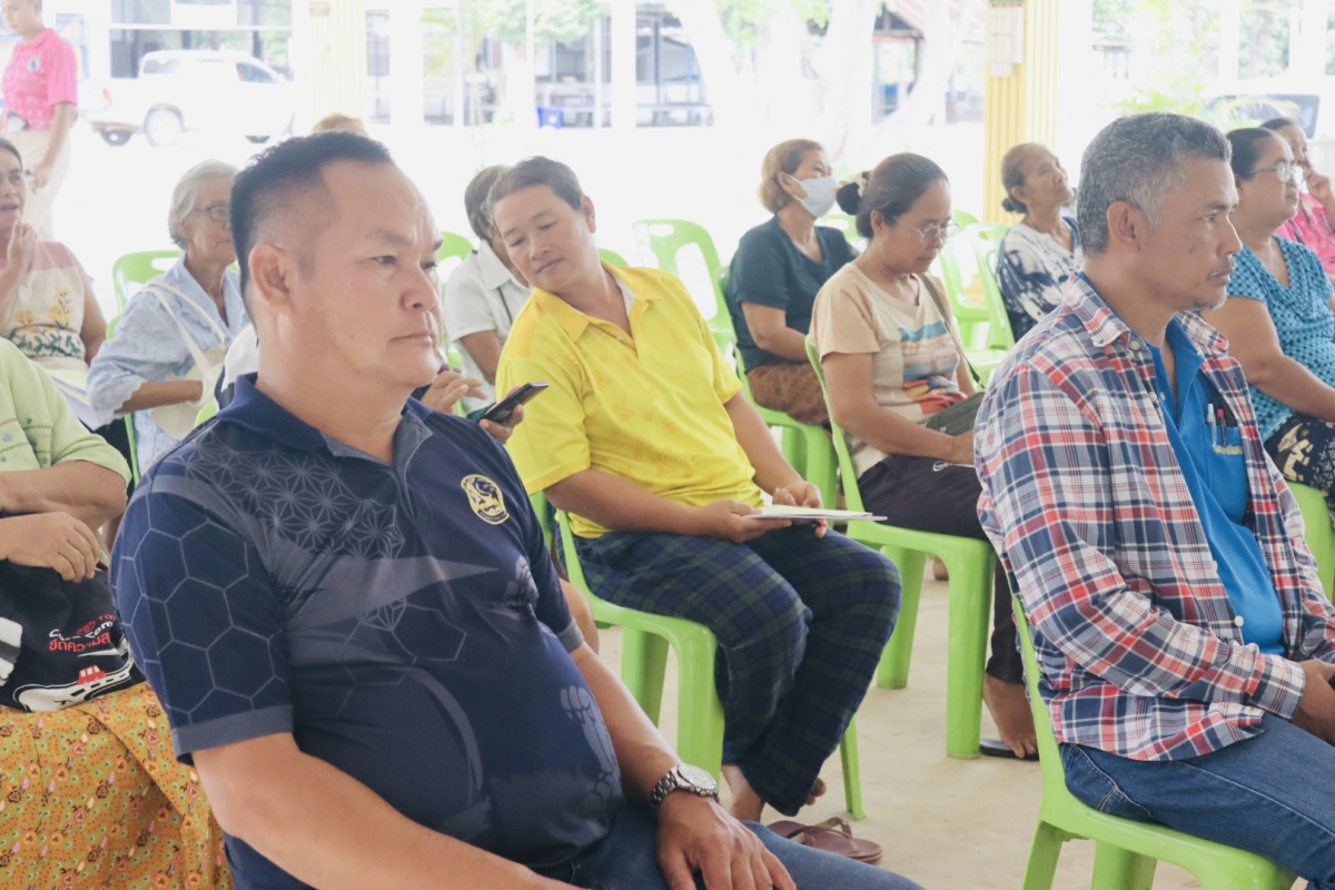 โครงการอบรมหมอหมู่บ้านในพระราชประสงค์ บ้านโนนเหลื่อมและบ้านโนนงิ้ว 
