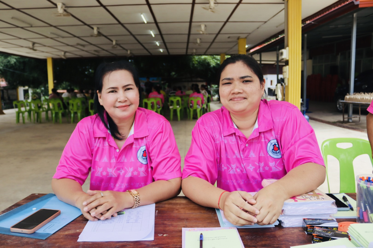 โครงการอบรมหมอหมู่บ้านในพระราชประสงค์ บ้านโนนเหลื่อมและบ้านโนนงิ้ว 
