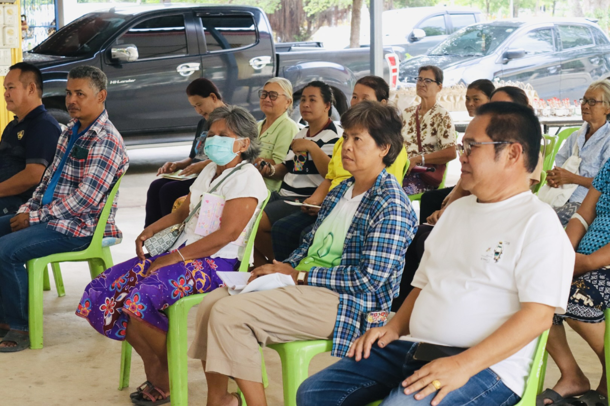 โครงการอบรมหมอหมู่บ้านในพระราชประสงค์ บ้านโนนเหลื่อมและบ้านโนนงิ้ว 