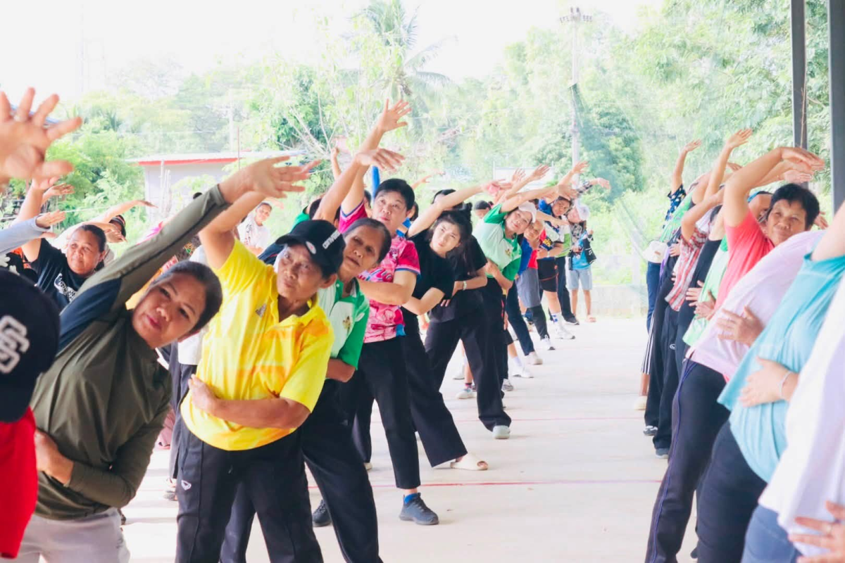 โครงการส่งเสริมการออกกำลังกายเต้นแอโรบิก ครั้งที่ 5/2569