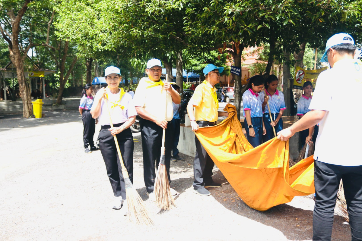 กิจกรรม Big Cleaning Day ตามโครงการวัด ประชา รัฐ สร้างสุข ประจำปี พ.ศ.2569