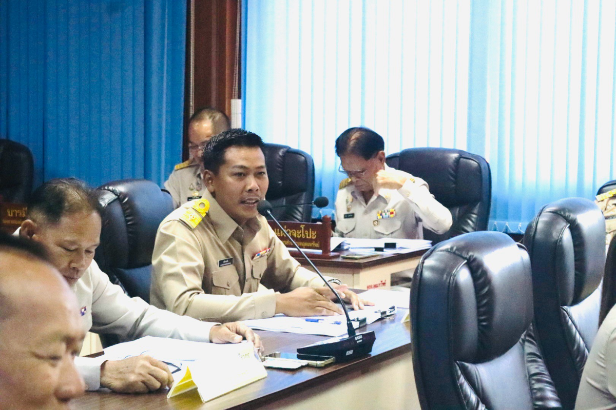 ประชุมสภาองค์การบริหารส่วนตำบลอุดมทรัพย์ สมัยสามัญ สมัยที่ 3 ครั้งที่ 1/2569