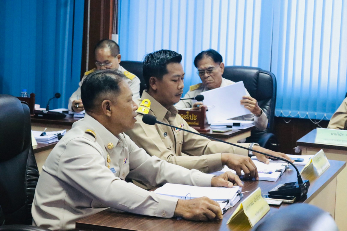 ประชุมสภาองค์การบริหารส่วนตำบลอุดมทรัพย์ สมัยสามัญ สมัยที่ 3 ครั้งที่ 1/2569