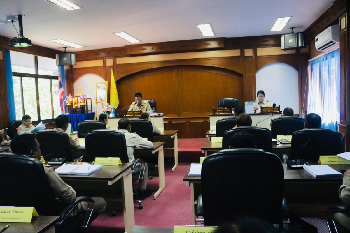 ประชุมสภาองค์การบริหารส่วนตำบลอุดมทรัพย์ สมัยสามัญ สมัยที่ 3 ครั้งที่ 1/2569