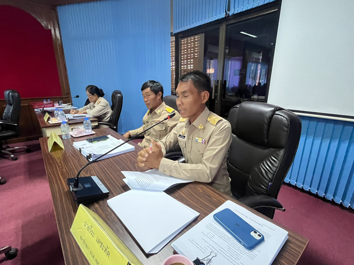 ประชุมสภาองค์การบริหารส่วนตำบลอุดมทรัพย์ สมัยสามัญ สมัยที่ 3 ครั้งที่ 1/2569