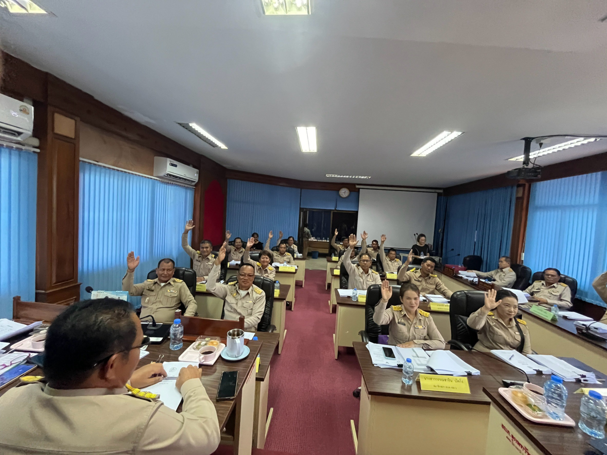 ประชุมสภาองค์การบริหารส่วนตำบลอุดมทรัพย์ สมัยสามัญ สมัยที่ 3 ครั้งที่ 1/2569