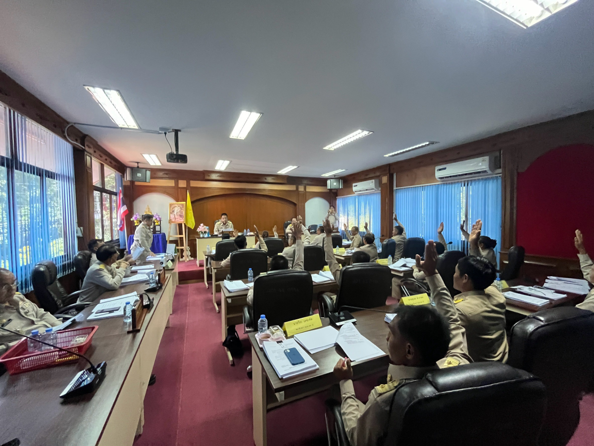 ประชุมสภาองค์การบริหารส่วนตำบลอุดมทรัพย์ สมัยสามัญ สมัยที่ 3 ครั้งที่ 1/2569