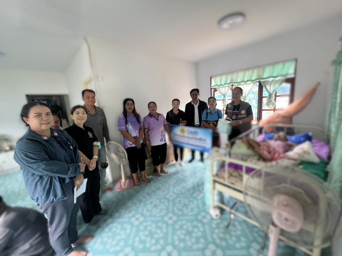 กิจกรรมสนับสนุนผ้าอ้อมผู้ใหญ่ตามโครงการสนับสนุนงบประมาณหลักประกันสุขภาพระดับตำบลอุดมทรัพย์ ประจำปีงบประมาณ 2569                            คำขวัญ อบต.อุดมทรัพย์