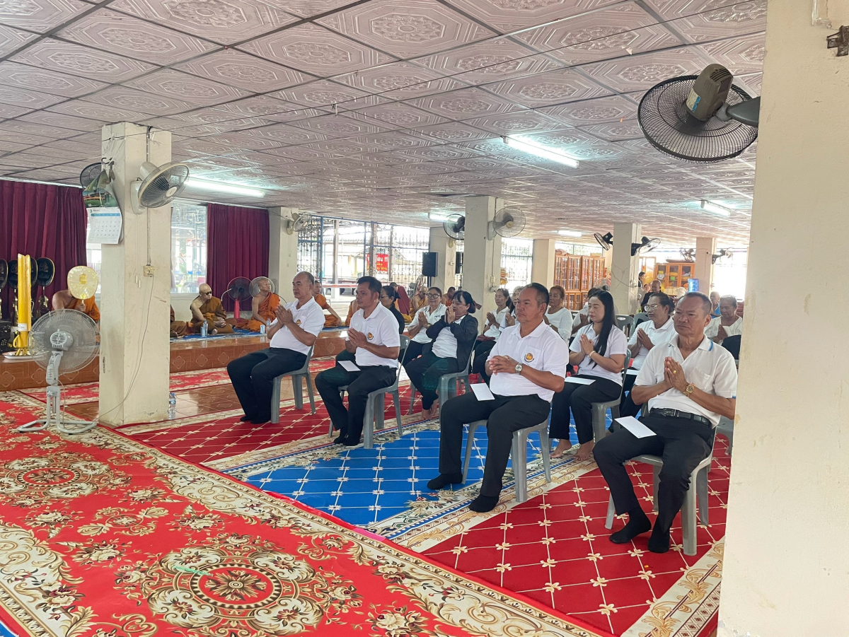 กิจกรรม รวมพลังสัปปายะสู่วัด ด้วยวิธี 5 ส เครือข่ายโครงการวัด ประชา รัฐ สร้างสุข เพื่อถวายเป็นพระราชกุศลแด่สมเด็จพระนางเจ้าสิริกิติ์ พระบรมราชินีนาถ พระบรมราชชนนีพันปีหลวง