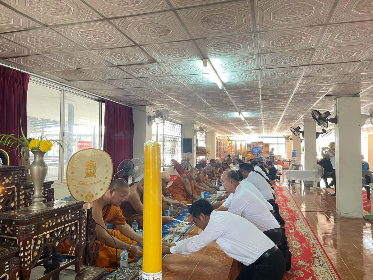 กิจกรรม รวมพลังสัปปายะสู่วัด ด้วยวิธี 5 ส เครือข่ายโครงการวัด ประชา รัฐ สร้างสุข เพื่อถวายเป็นพระราชกุศลแด่สมเด็จพระนางเจ้าสิริกิติ์ พระบรมราชินีนาถ พระบรมราชชนนีพันปีหลวง
