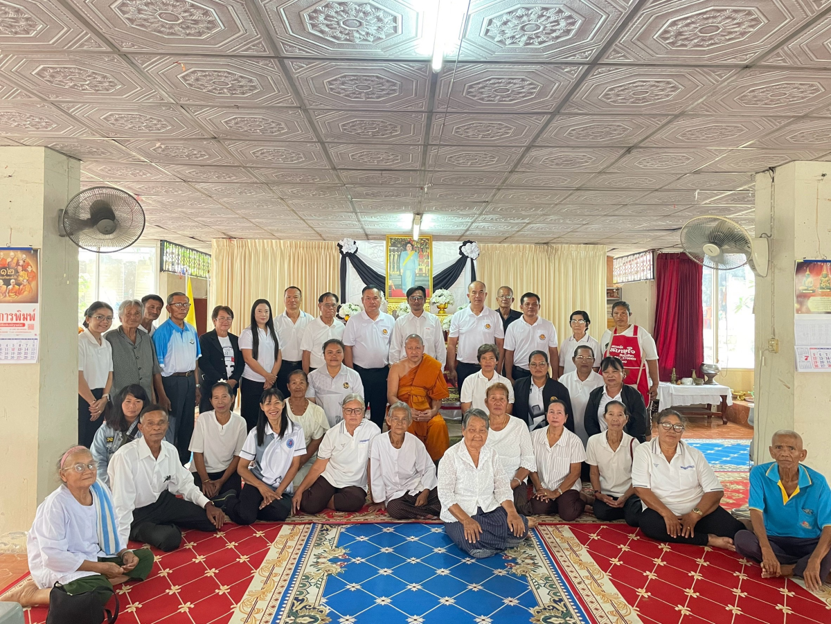กิจกรรม รวมพลังสัปปายะสู่วัด ด้วยวิธี 5 ส เครือข่ายโครงการวัด ประชา รัฐ สร้างสุข เพื่อถวายเป็นพระราชกุศลแด่สมเด็จพระนางเจ้าสิริกิติ์ พระบรมราชินีนาถ พระบรมราชชนนีพันปีหลวง